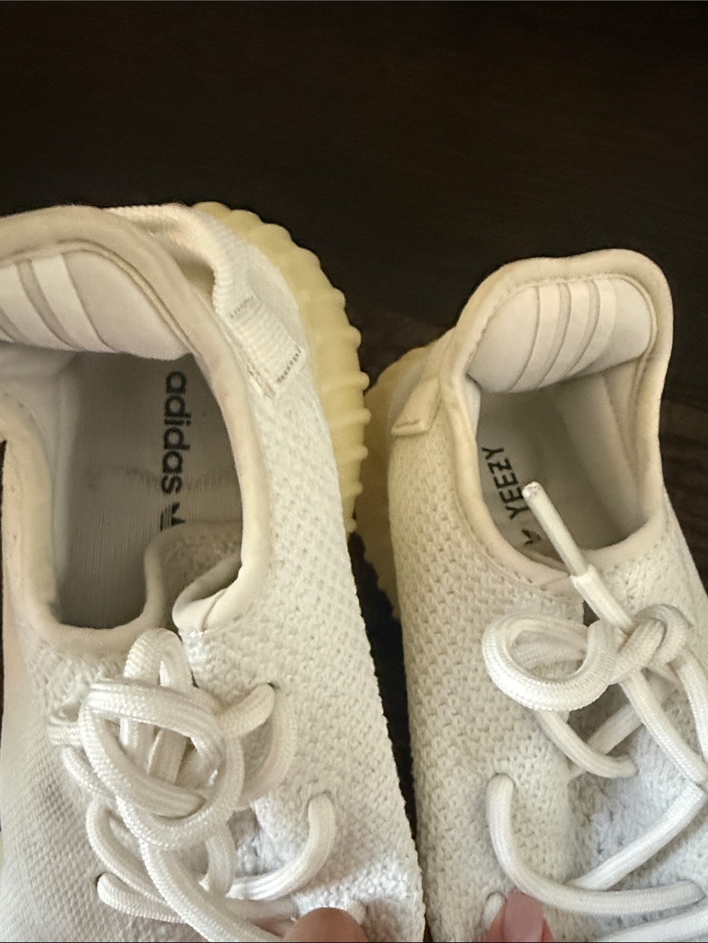 Yeezy White Men's Sneaker - Picture 6 of 10